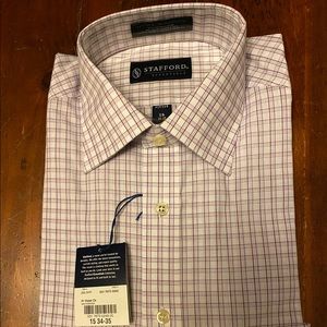 Stafford Mens Dress Shirt JPC 15 3-35